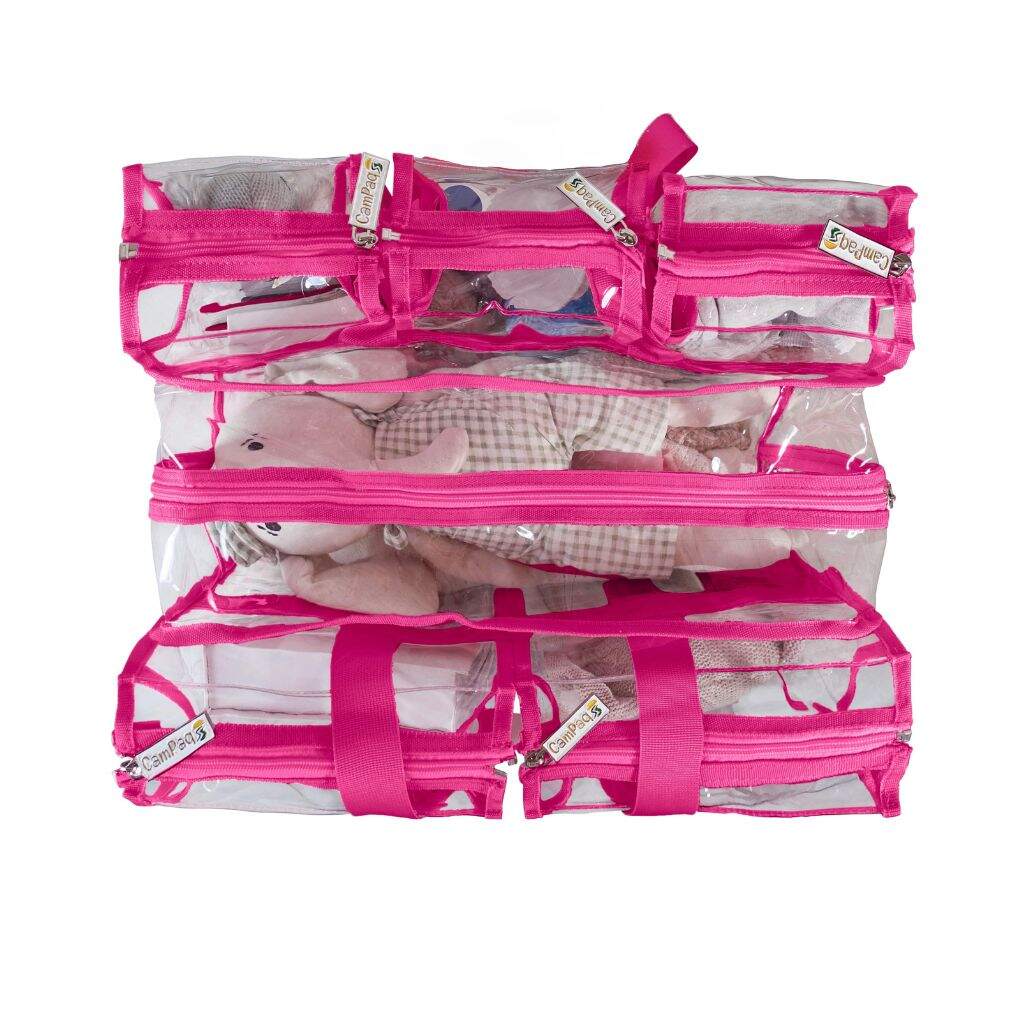 CamPaq Medium Camping Bag - Hot Pink
